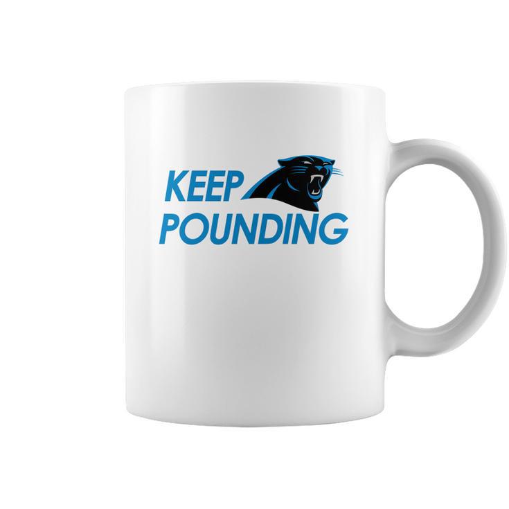 Check Out This Awesome Carolina Panthers Shirts Keep Pounding Coffee Mug