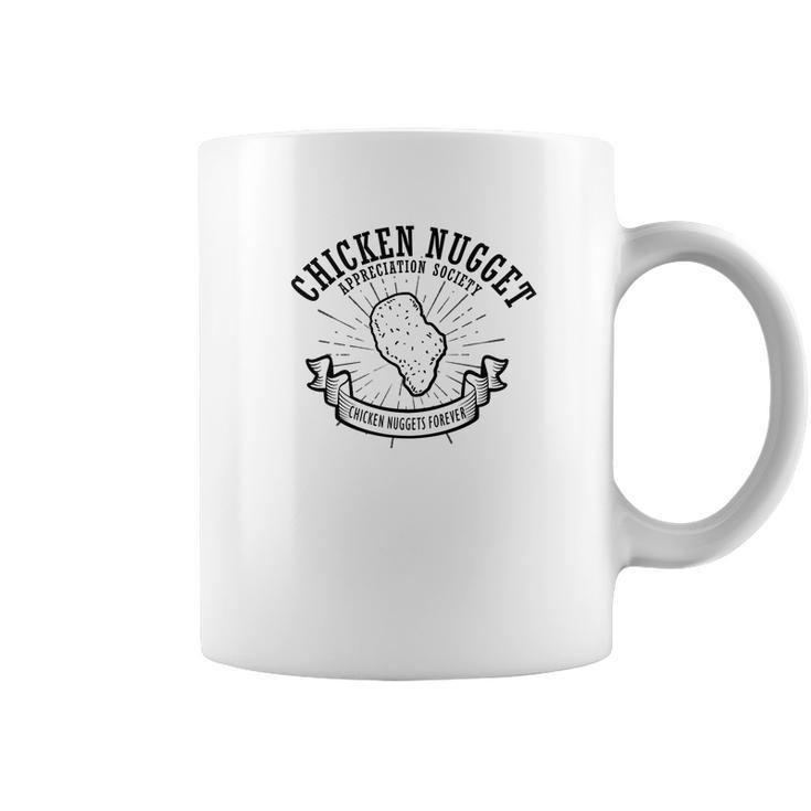 Chicken Nugget Appreciation Society Funny Food Coffee Mug