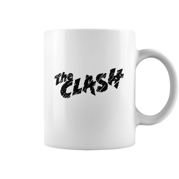 The Clash Band Logo Black Coffee Mug