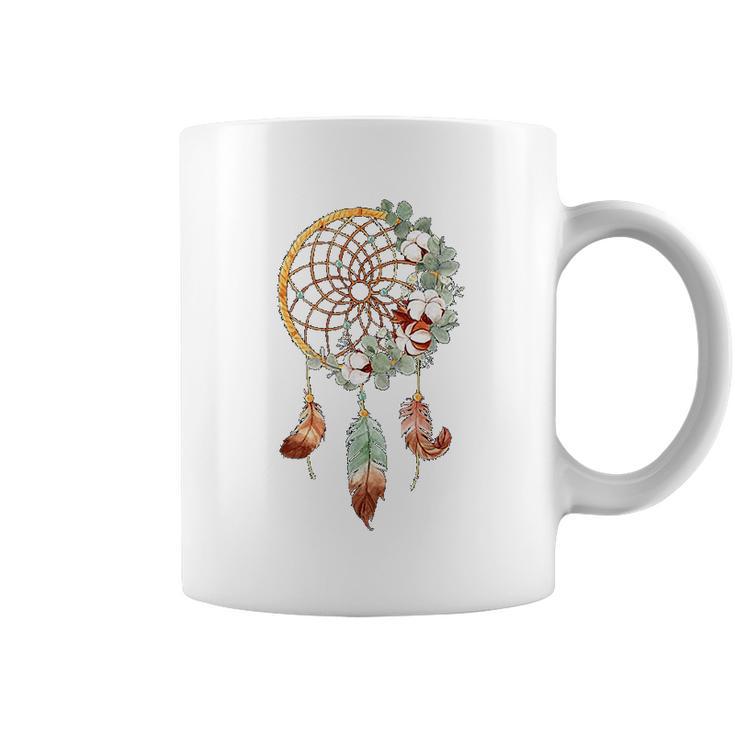 Colorful Dreamcatcher Feathers Tribal Native American Indian Coffee Mug