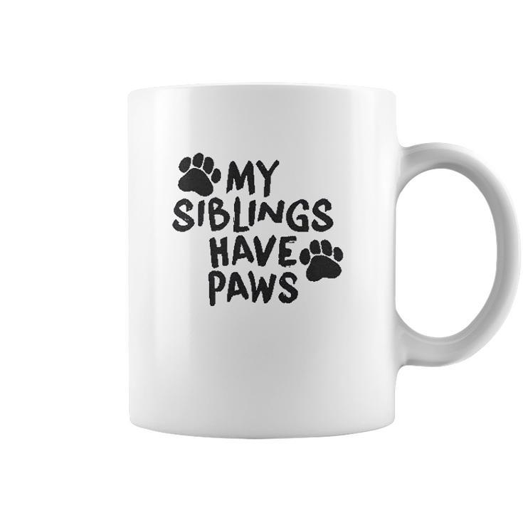 Creeper My Siblings Have Paws Funny Cool Cute Dog Cat New Baby Coffee Mug