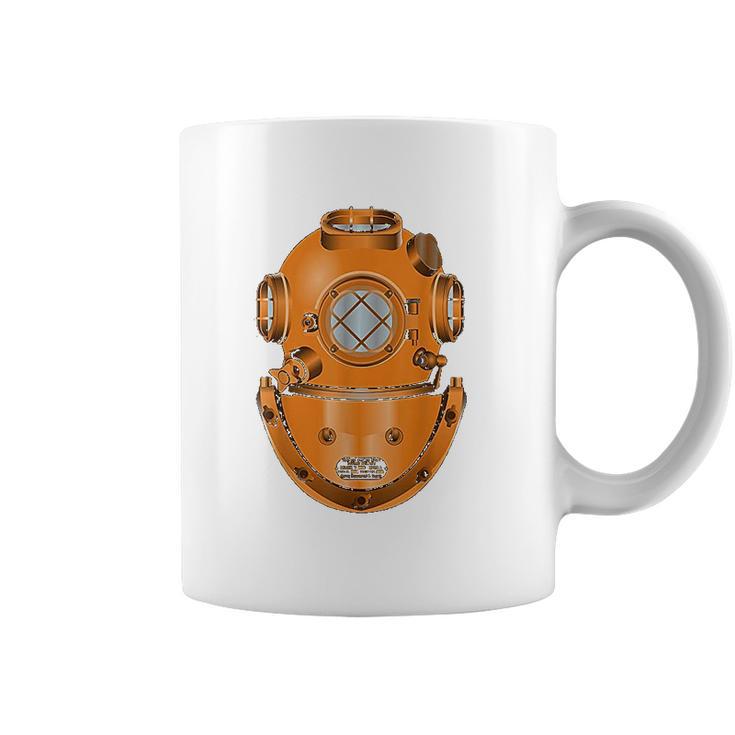 Deep Sea Diver Helmet Vintage Diving Coffee Mug