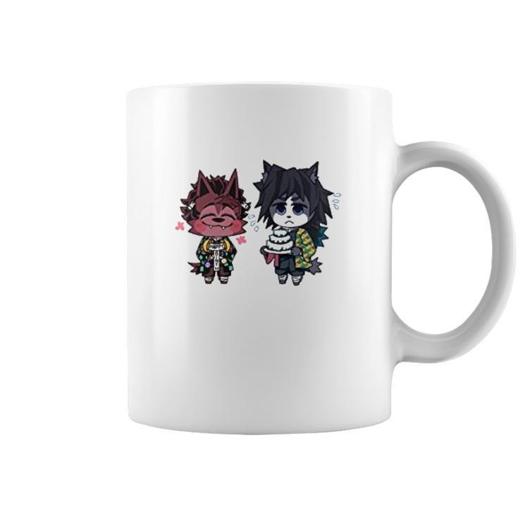 Demon Slayer Cute Art Coffee Mug