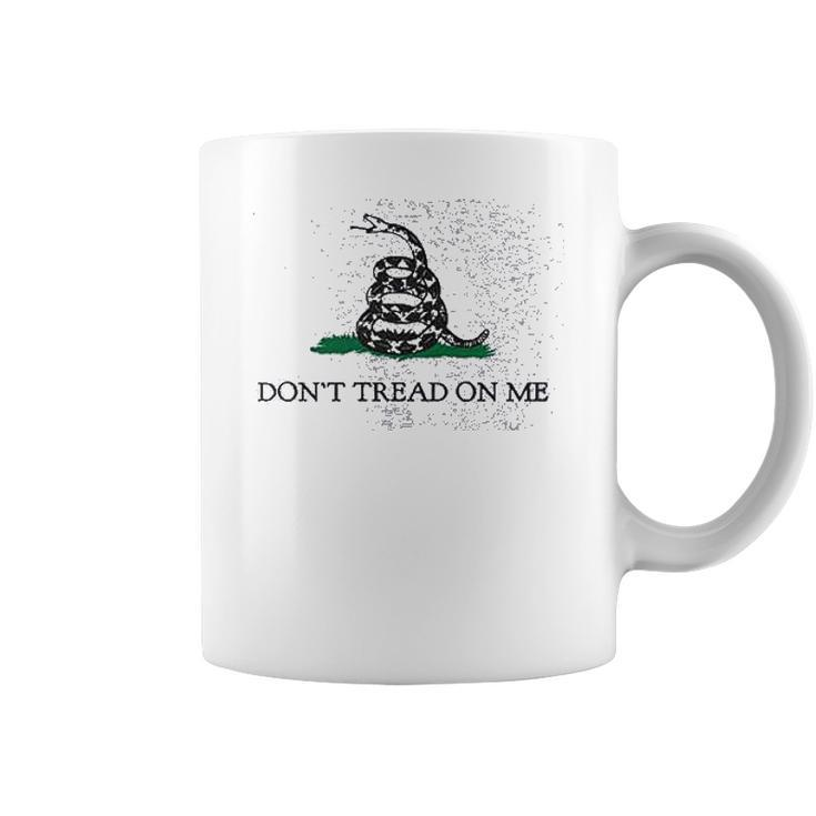 Dont Tread On Me Gadsden Flag Rattlesnake Usa Revolution Coffee Mug
