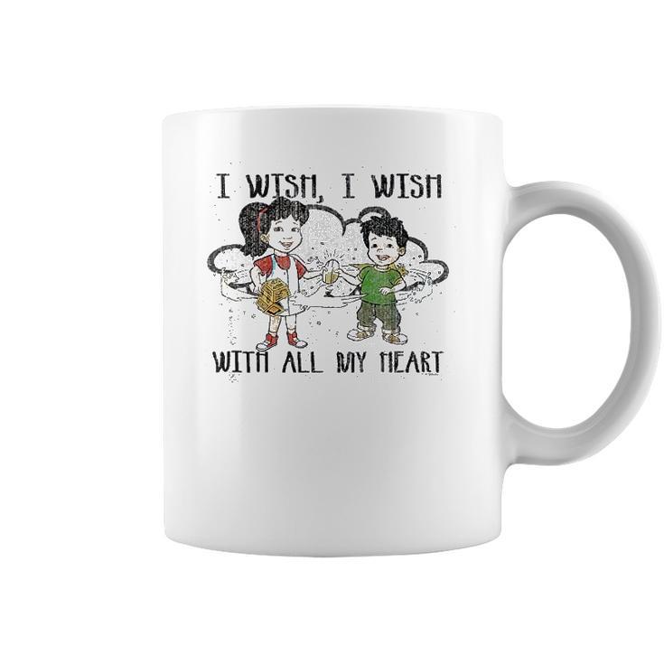 Dragon Tales I Wish Quote Coffee Mug