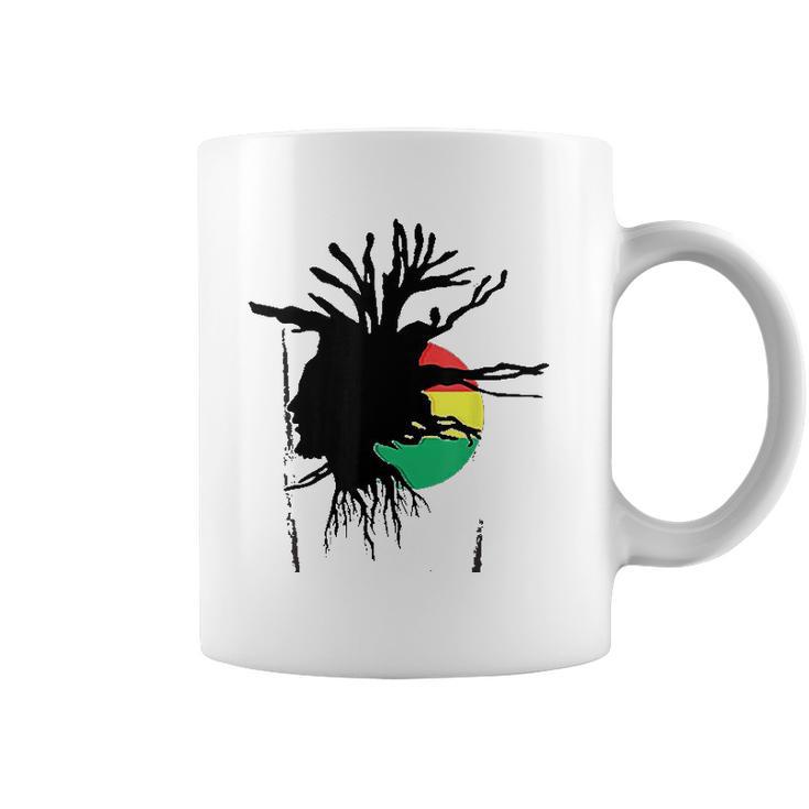 Dreads Ethiopian Flag Coffee Mug