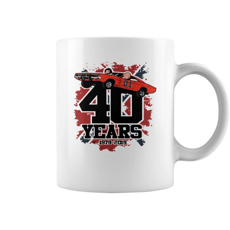 The Dukes Of Hazzard 40 Years 1979 2019 Coffee Mug