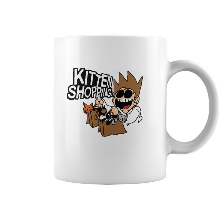 Eddsworld Kitten Shopping Coffee Mug