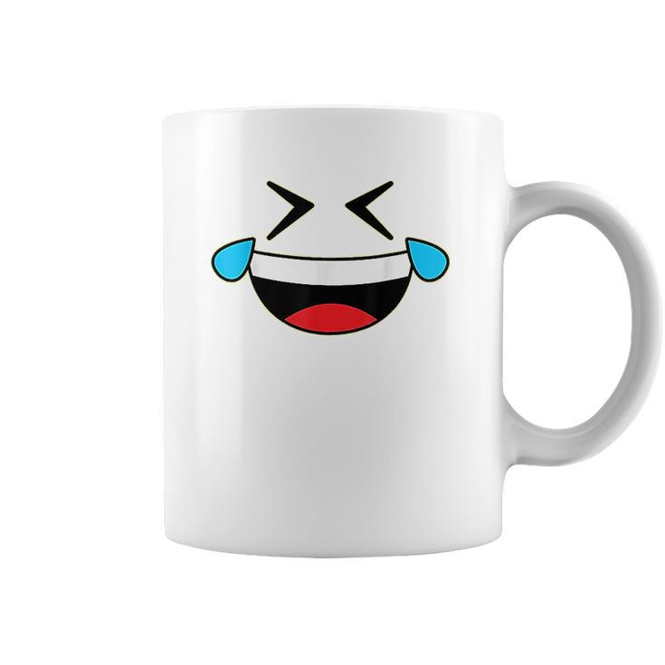 Emojis Costume Crying Laughing Emoticon Tears Coffee Mug