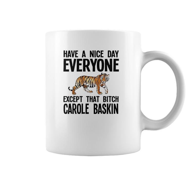 Except Carole Ringer Coffee Mug