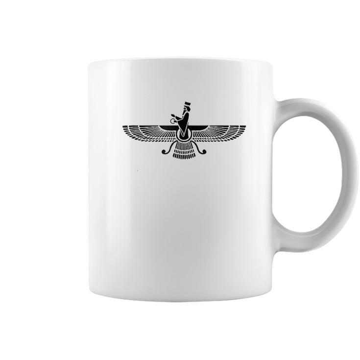 Faravahar Symbol Higher Spirit Zarathustra Coffee Mug