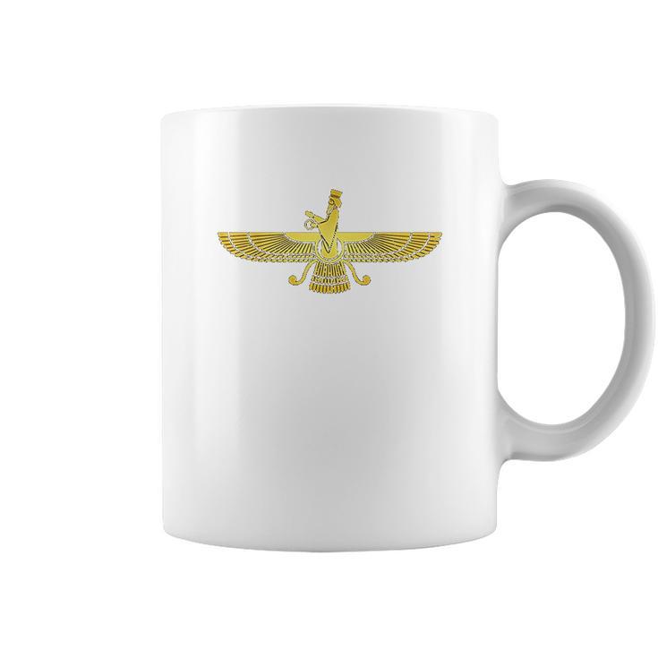 Farvahar Faravahar Farohar Farsi Persian Iranian Coffee Mug