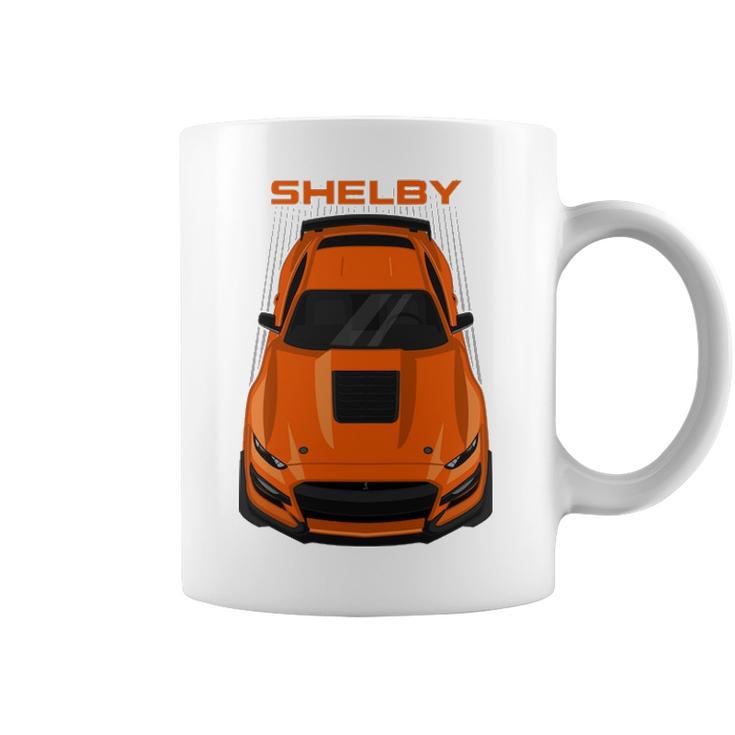 Ford Mustang Shelby Gt500 2020 2021   Twister Orange Coffee Mug