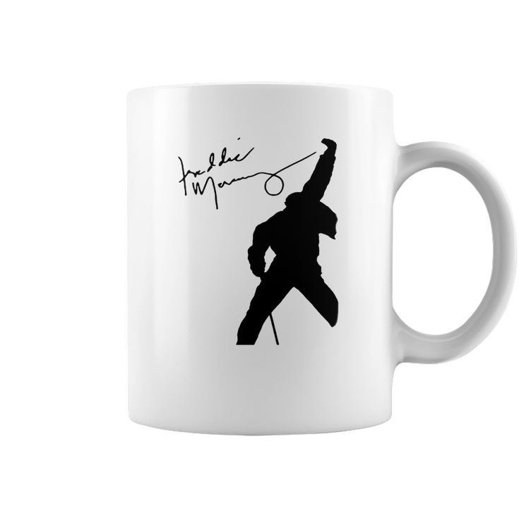 Freddie Mercury Signature Queen Rock Band Shirt Coffee Mug