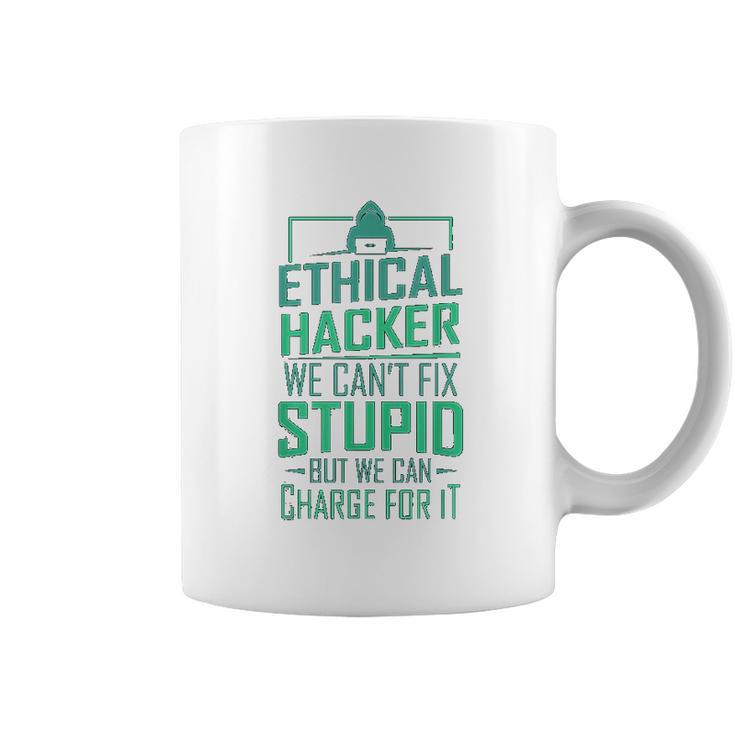 Funny Computer Hacker Cybersecurity Ethical Hacker Code Gift Coffee Mug