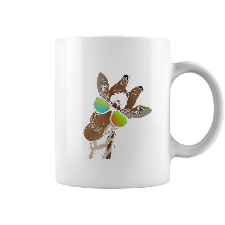 Funny Looking Giraffe For Giraffes  Zebras Lovers Coffee Mug