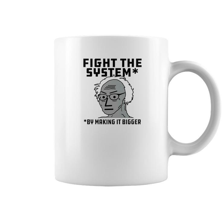 Funny Npc Meme Democrat Socialist Bernie Sanders Coffee Mug