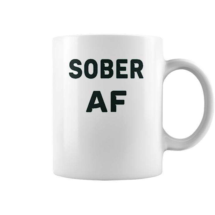 Funny  Soft Sober Af Coffee Mug