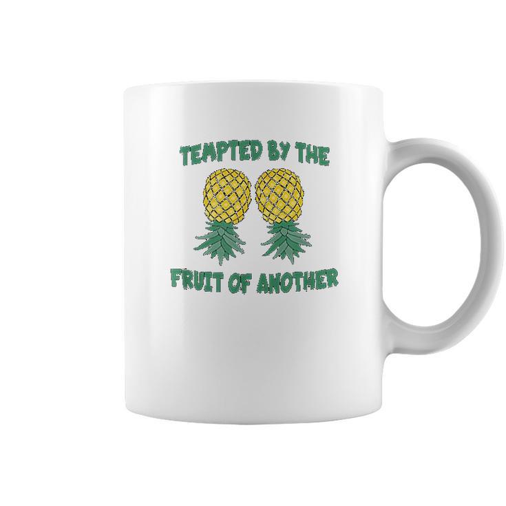 Funny Swinger Quote Upside Down Pineapple Phrase Slogan Coffee Mug