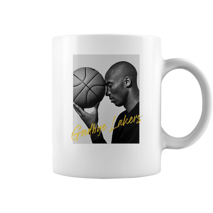 Good Bye Lakers Kobe Bryant Mono Art Coffee Mug