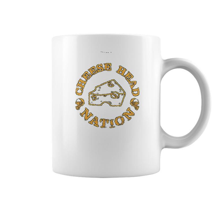 Green Bay Football Fans Cheese Head Nation Classic Coffee Mug