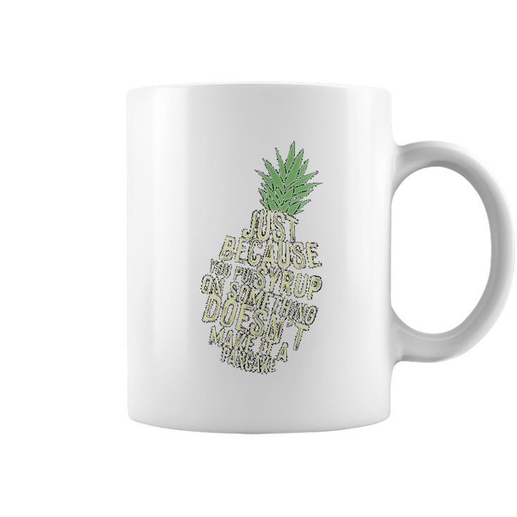 Gus And Spencer  Funny Pineapple Coffee Mug