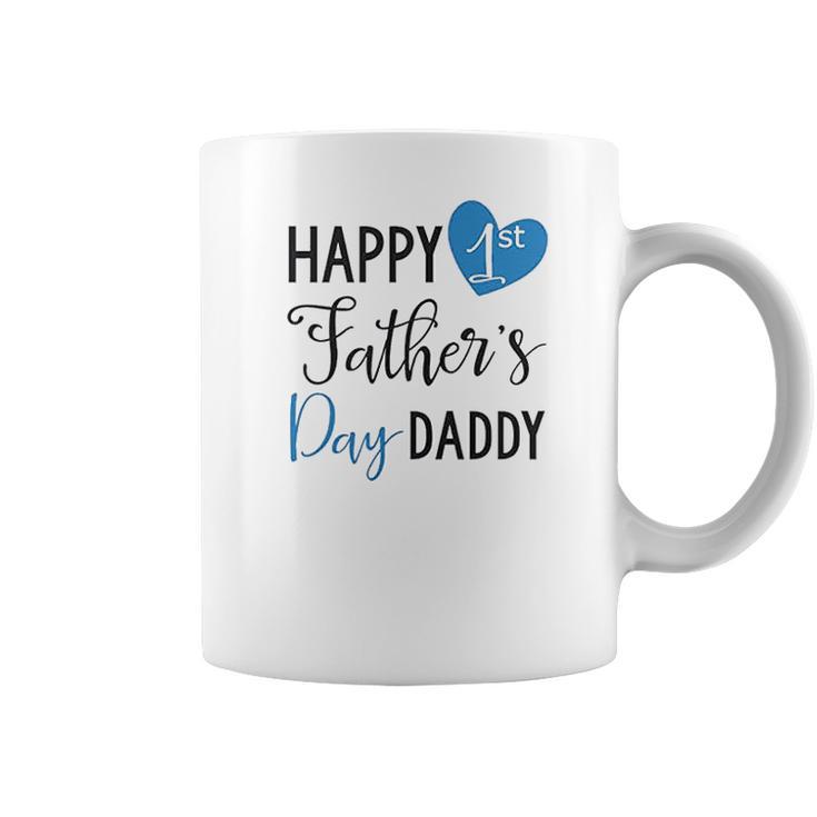 Heart Co Designs Day Baby Onesies Happy 1St Fathes Day Daddy Coffee Mug