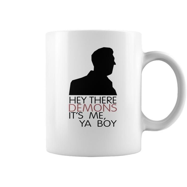 Hey There Demons Red Unsolved Buzzfeed Coffee Mug