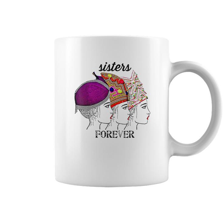 Hmong Sisters Forever Sister Presents Coffee Mug