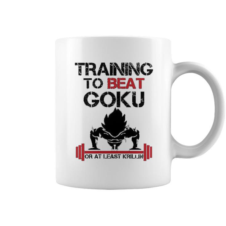 Interesting Vegetatraining To Beat Goku Or At Least Krillin Coffee Mug