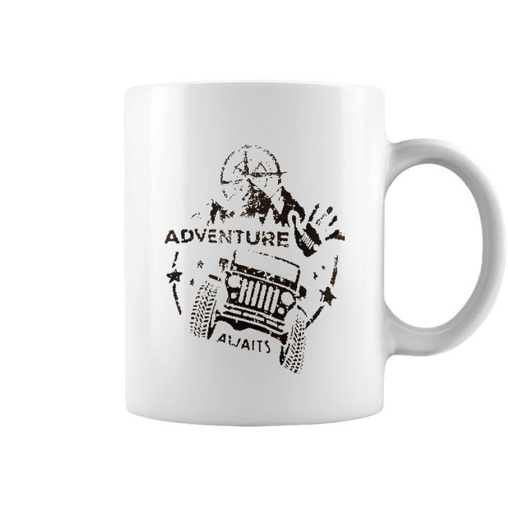 Jeep Road Travel Aesthetic Gift 2022 Coffee Mug