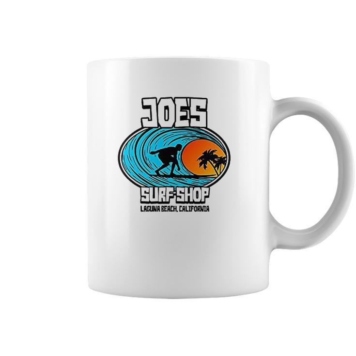 Joes Surf Shop Graphic Art Coffee Mug