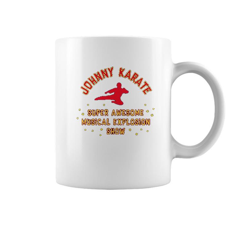 Johnny Karate Super Awesome Musical Explosion Coffee Mug