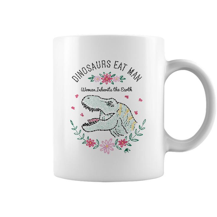 Jurassic Park Dinos Eat Man Women Inherit The Earth Coffee Mug