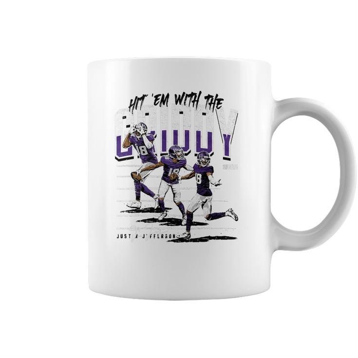 Justin Jefferson Griddy Dance Coffee Mug