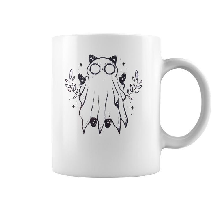 Kawaii Pastel Goth Art Creepy Cute Ghost Demon Halloween Coffee Mug