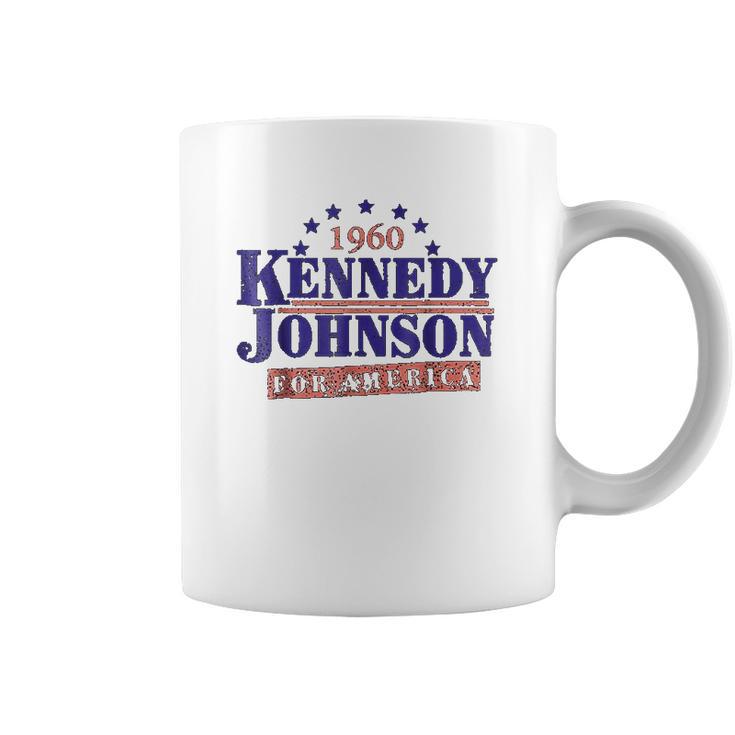 Kennedy Johnson 1960 Presidential Jfk Coffee Mug