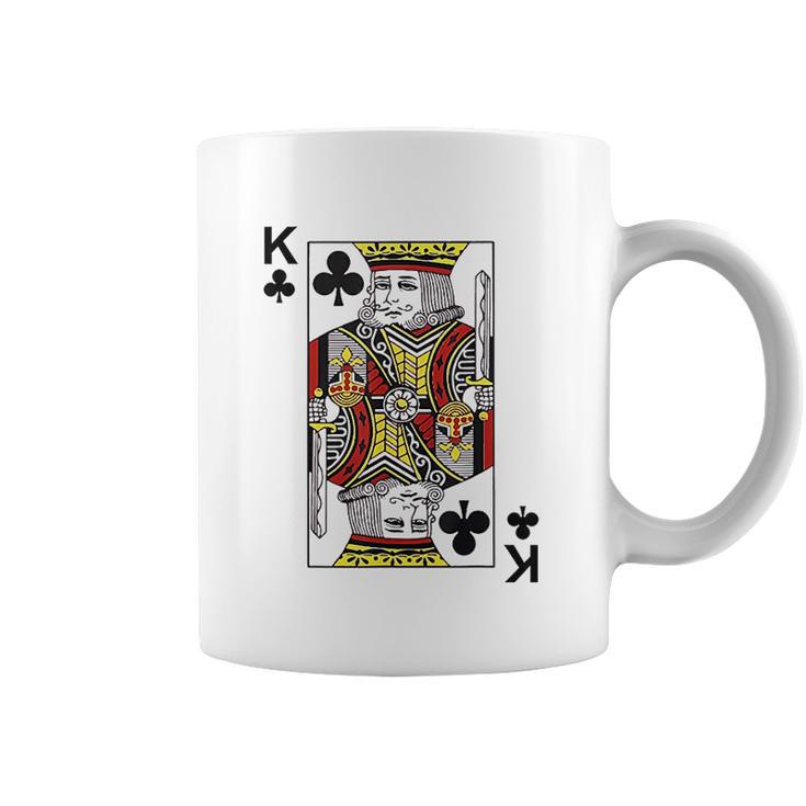 King Of Clubs  Blackjack Cards Poker 21 K Coffee Mug