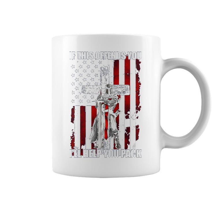 Knights Templar S If This Offends You Ill Help You Pack Coffee Mug
