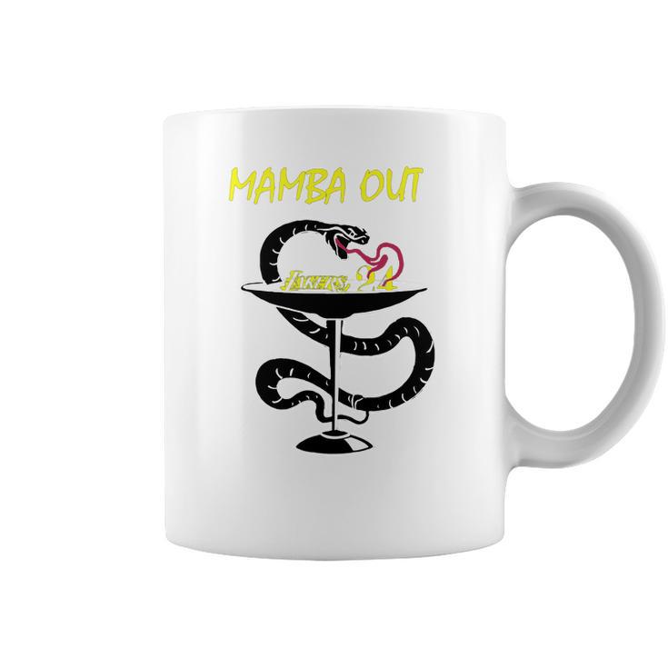 Kobe Bryant Mamba Out Coffee Mug