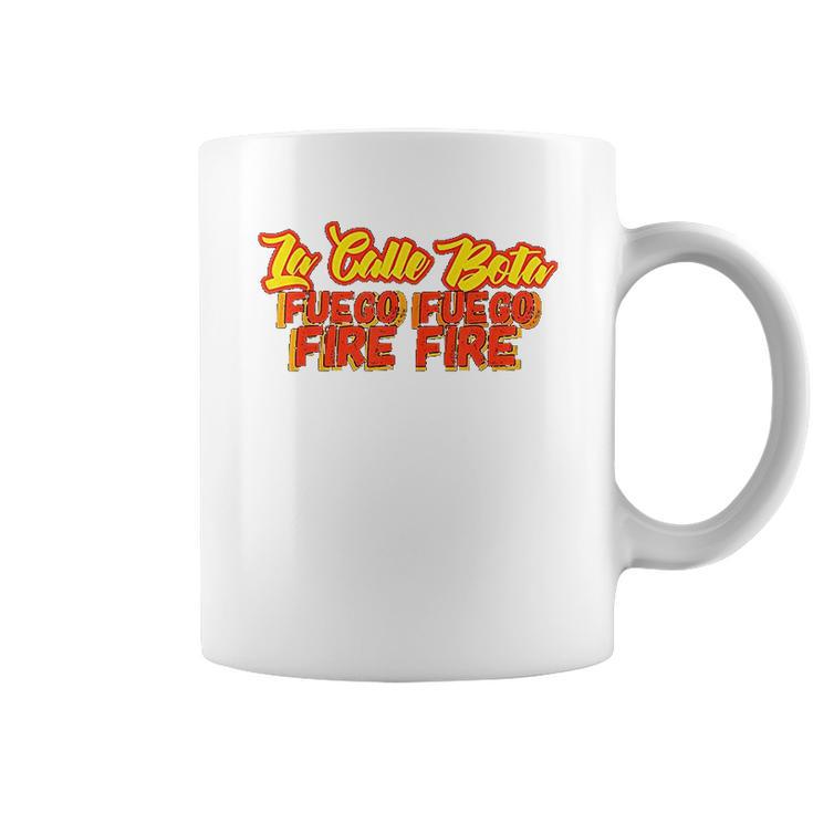 La Calle Bota Fuego Fire  La Romana Dembow Trap Bunny Coffee Mug