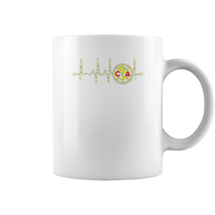 Latido Aguilas Del America  Orgullo Mexicano Coffee Mug