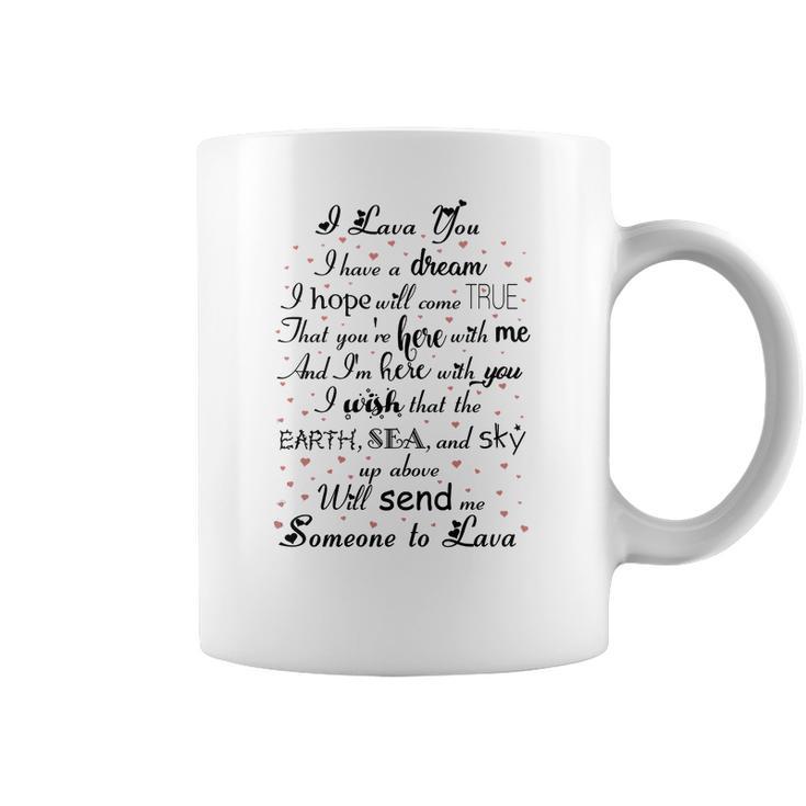 I Lava You Tshirt Coffee Mug