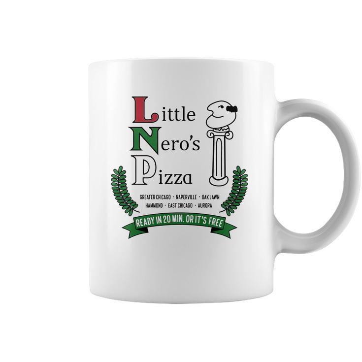 Little Neros Pizza White Tee T-Shirt Coffee Mug