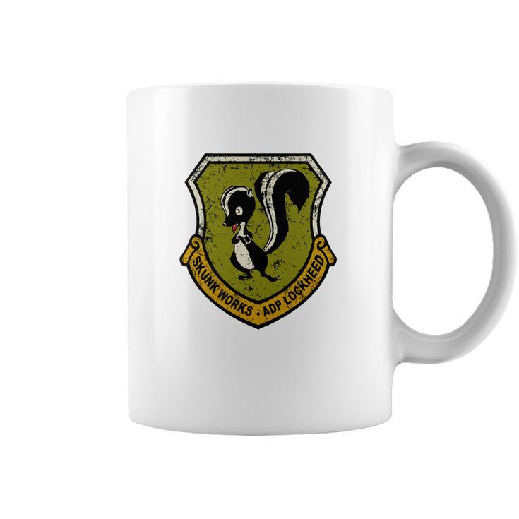 Lockheed Martin Skunk Works Vintage Logo Coffee Mug