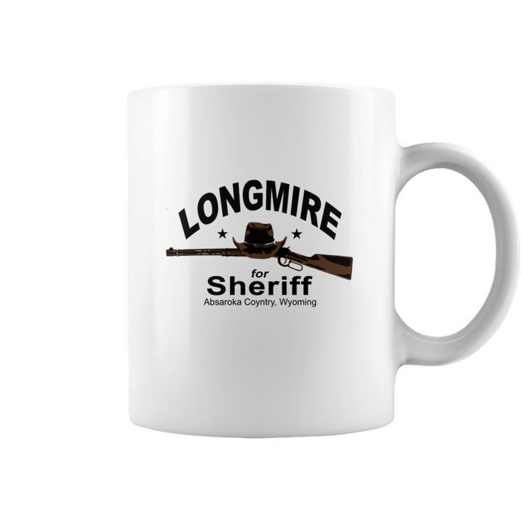 Longmire For Sheriff Police T Shirts Coffee Mug