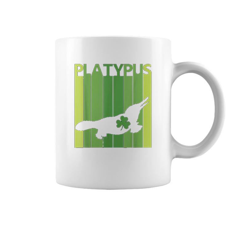 Lucky Platypus St Patricks Day Irish Gift Coffee Mug