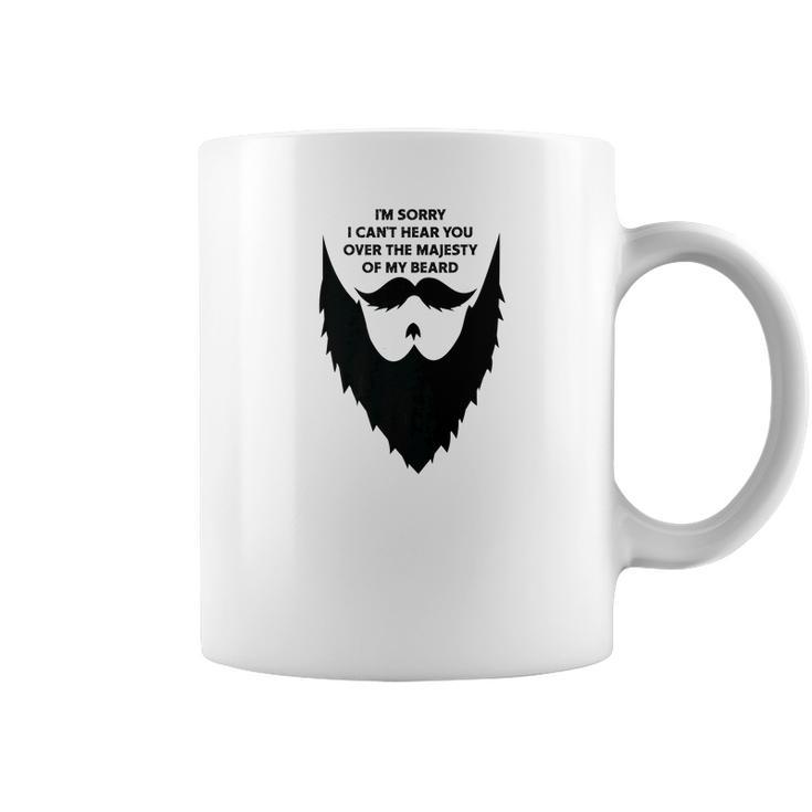 Majestic Beard Funny Beard Mustache Owners Coffee Mug