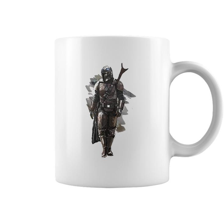 The Mandalorian Motif Coffee Mug