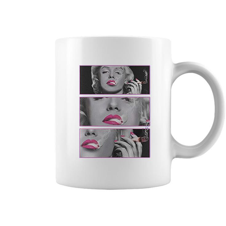 Marilyn With Blunt Mens Coffee Mug